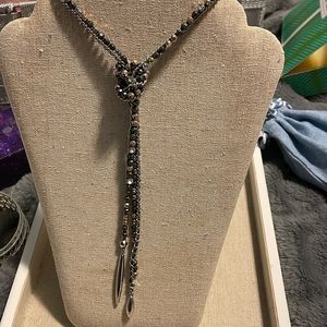 Stell and dot rope necklace